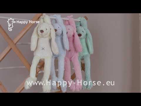 Ivory Rabbit Richie Musical plush by Happy Horse